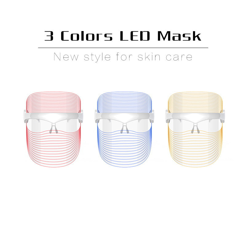 LED Facial Mask Device for Home Use with 7 Colors