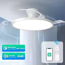 Ventilador de Techo con Luz LED