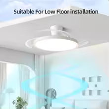 Ventilador de Techo con Luz LED